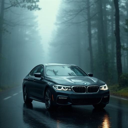 Лес и дождь